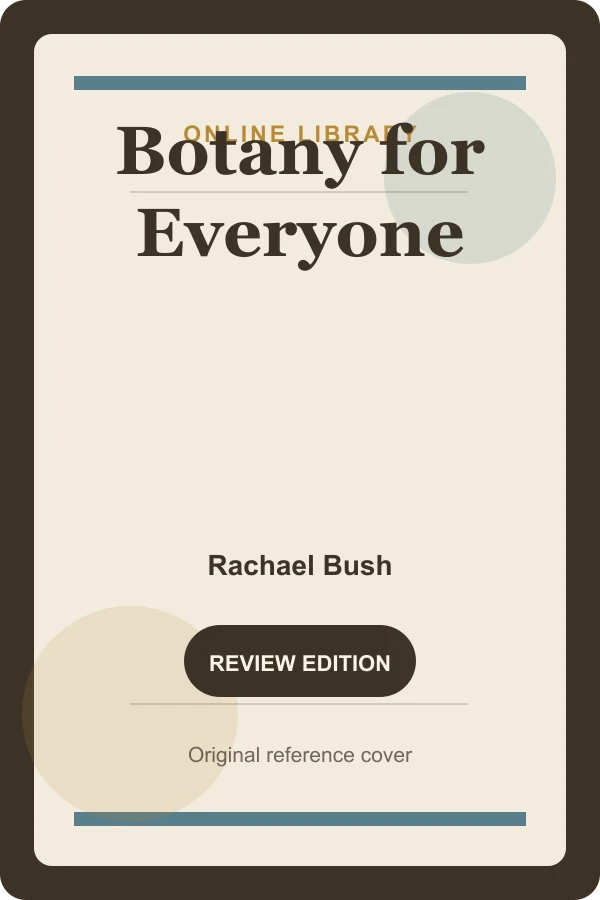 Original Online Library reference cover for Botany for Everyone