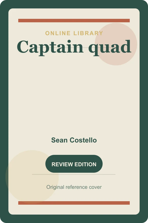 Original Online Library reference cover for Captain quad