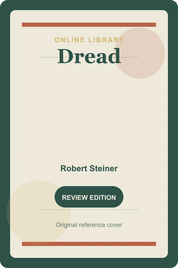 Original Online Library reference cover for Dread