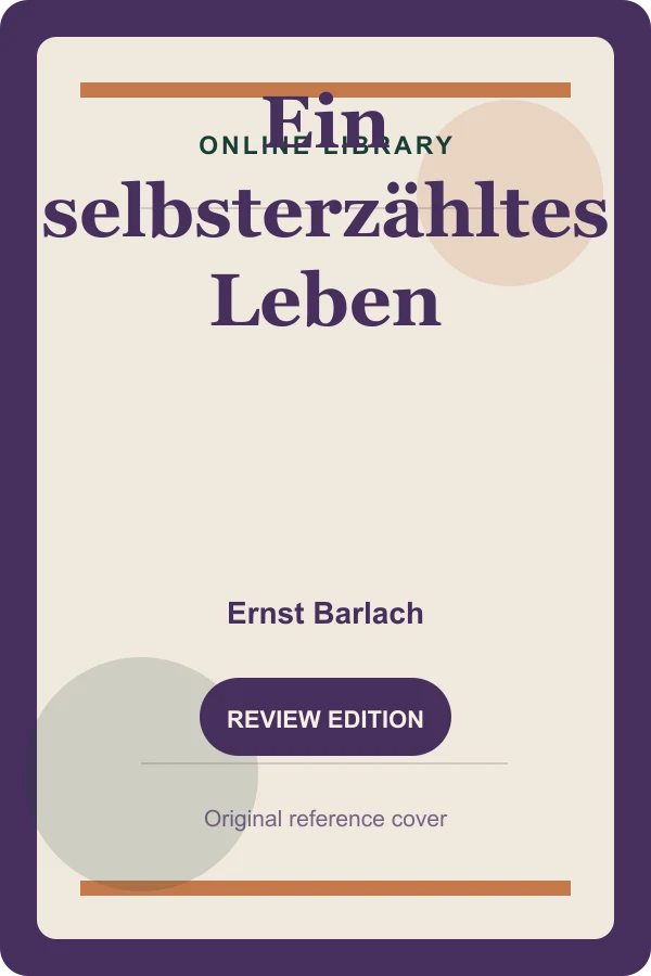 Original UtoRead.Com reference cover for Ein selbsterzähltes Leben