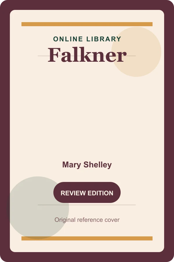 Original UtoRead.Com reference cover for Falkner