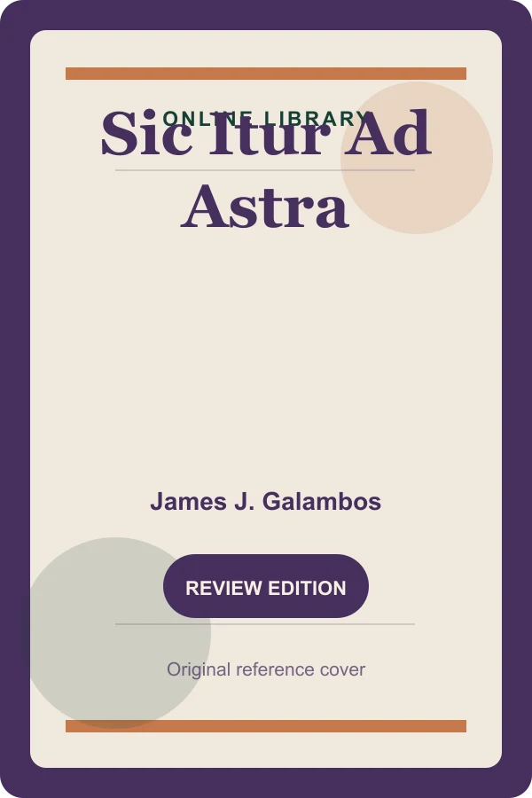 Original UtoRead.Com reference cover for Sic Itur Ad Astra