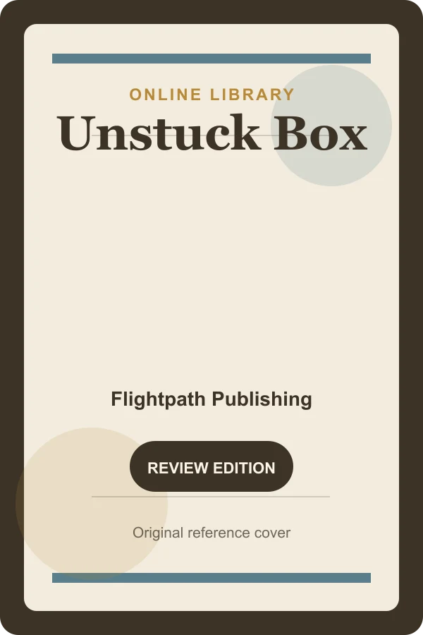Original Online Library reference cover for Unstuck Box